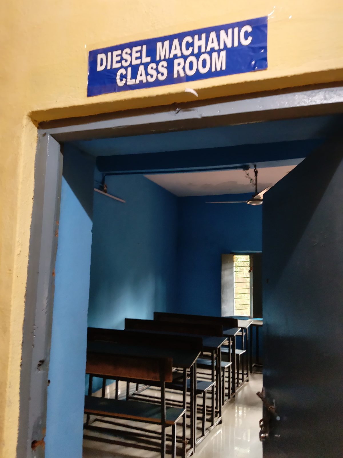Diesel Mechanic Trade Classroom Entrance