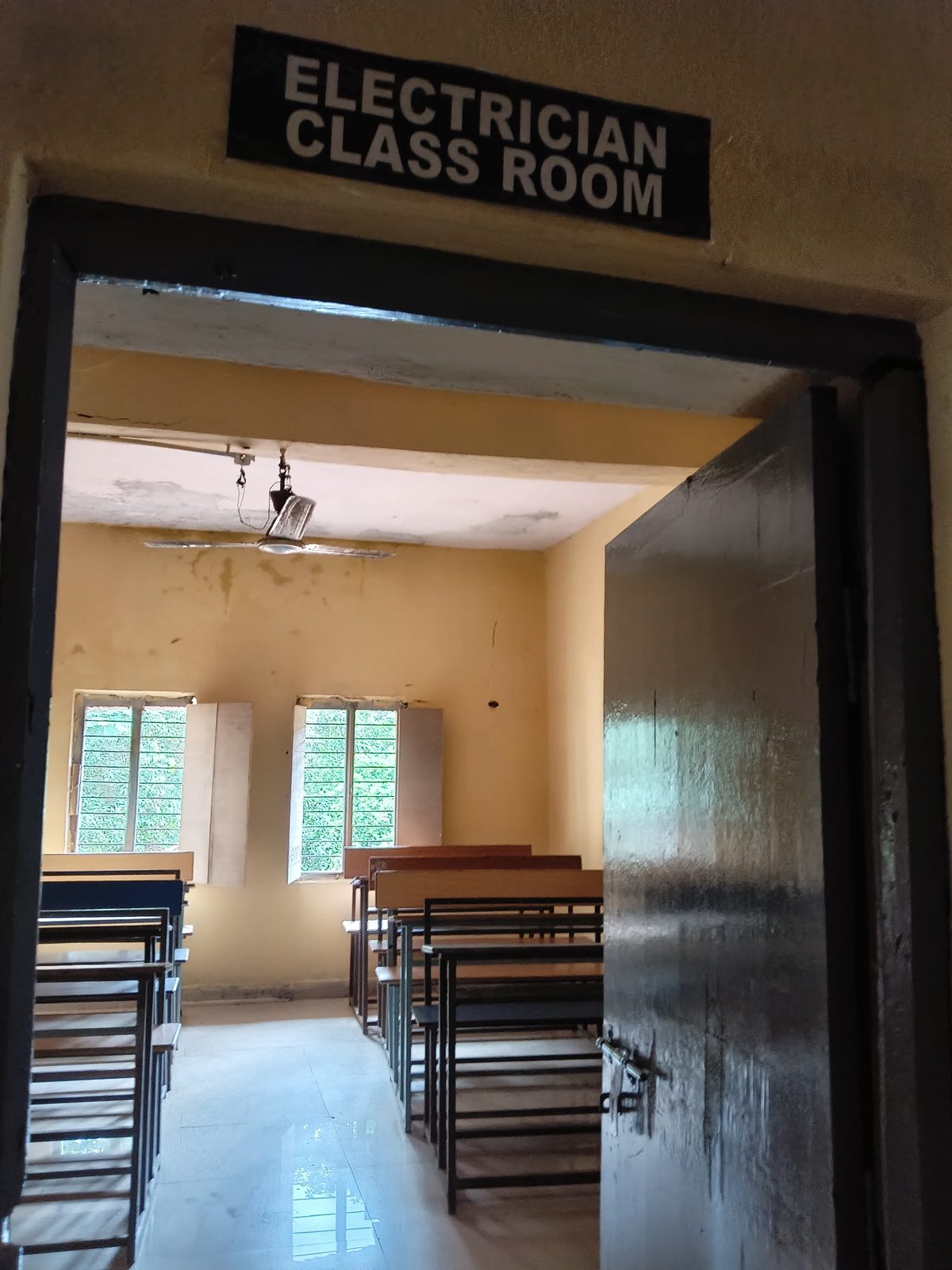 Electrician Trade Classroom Entrance