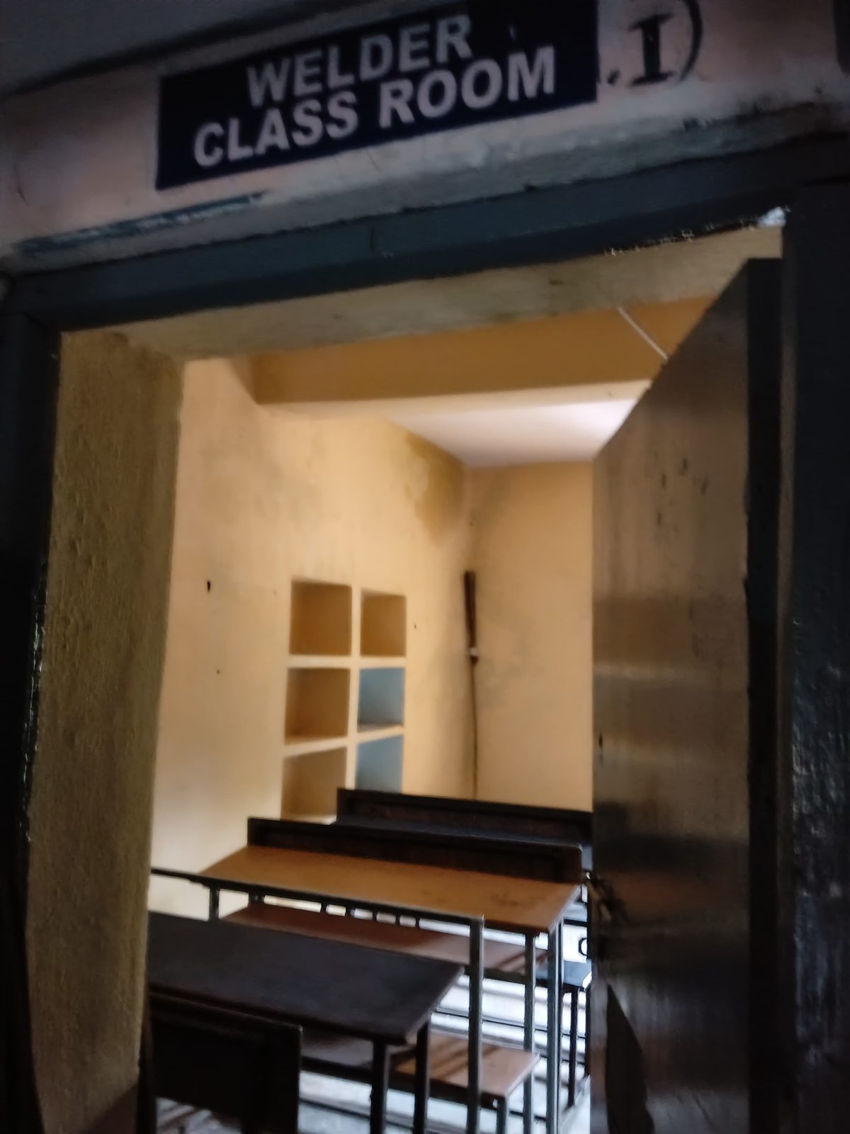 Welder Trade Classroom Entrance