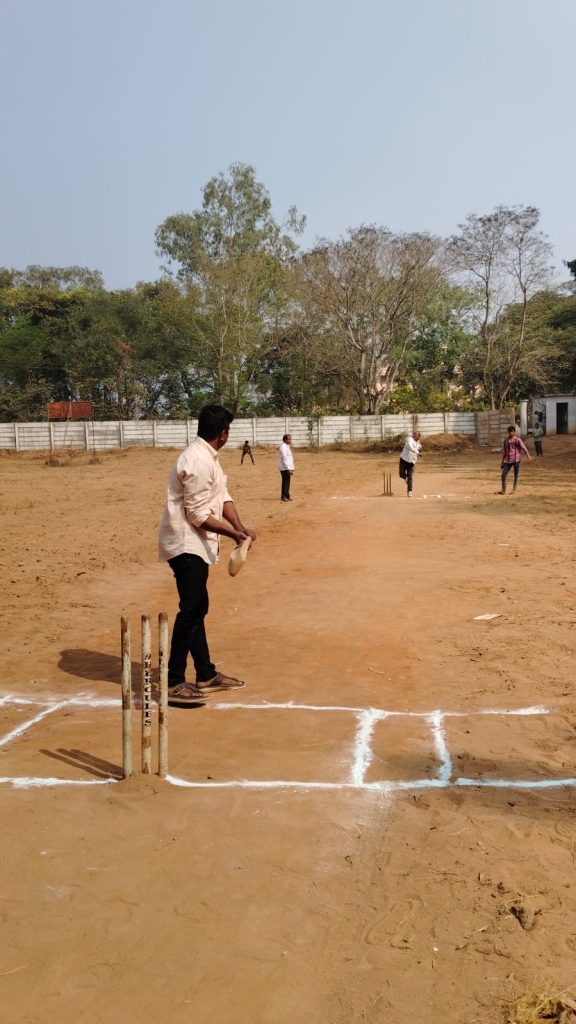 Cricket on Campus Ground